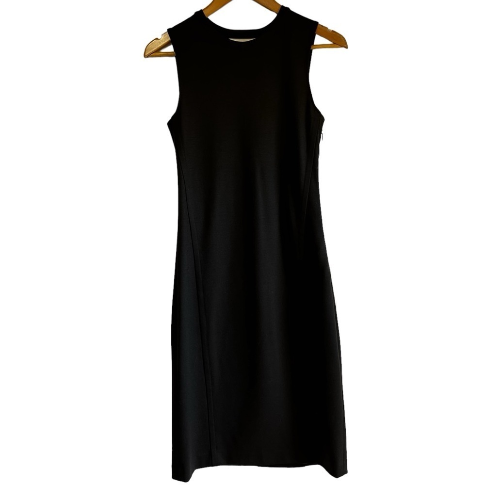 Theory Wool Blend Sleeveless Dress